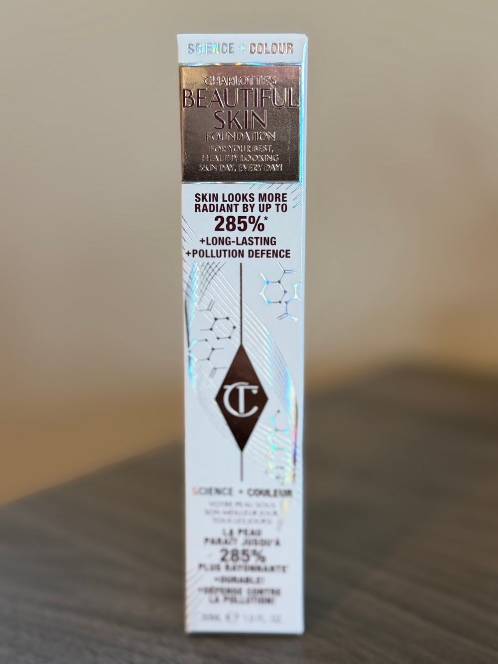 Charlotte Tilbury Beautiful Skin Foundation 2 Neutral 30ml NEW